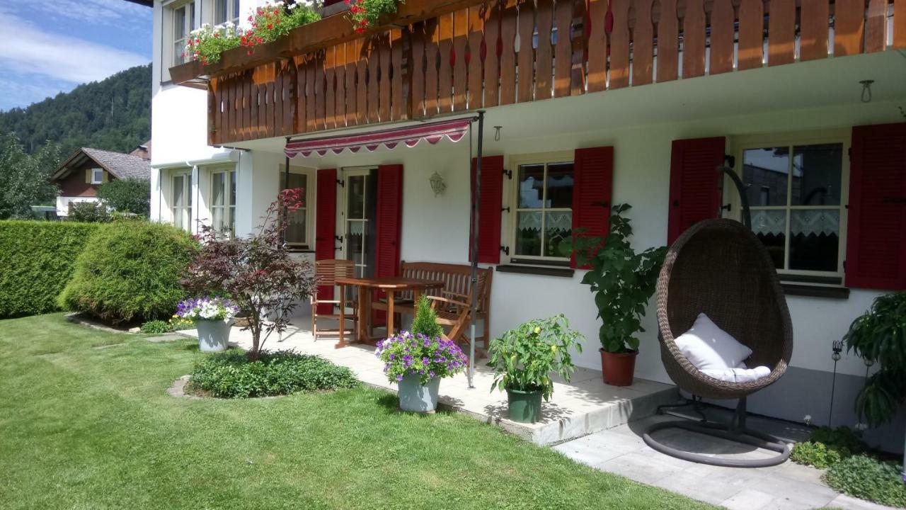 Ferienwohnung Annele Hittisau Exteriér fotografie